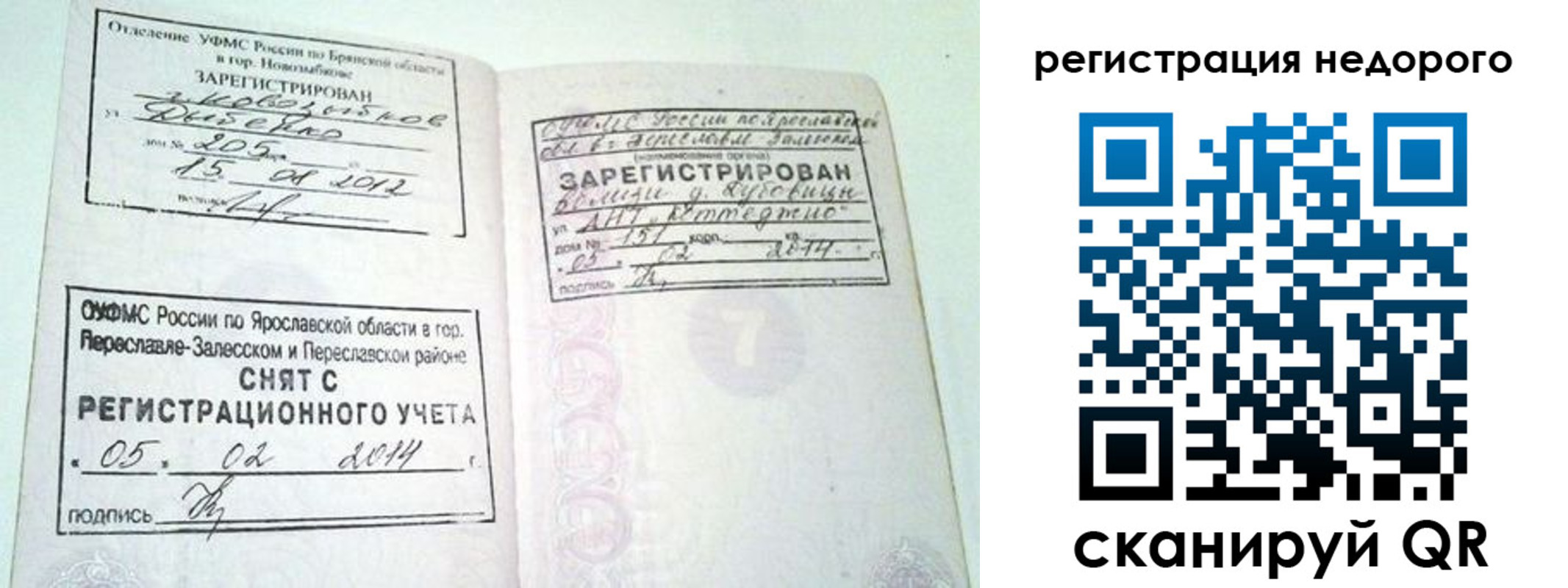 временная регистрация гарантия в Дубовке